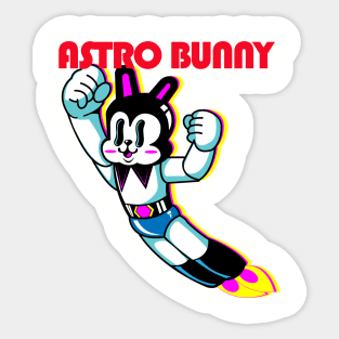 Astro bunny Sticker